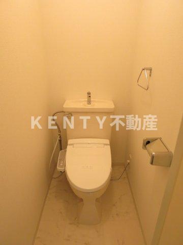 トイレ　ゆったりとした空間のトイレです
