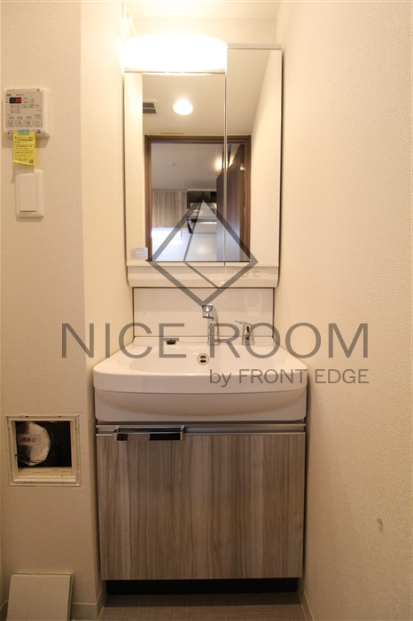 洗面設備　プレサンス難波フィールド　独立洗面台　※別部屋参考写真