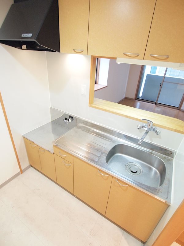 キッチン　オシャレなキッチンスペース。