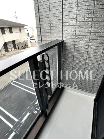 バルコニー　広々としたバルコニーです