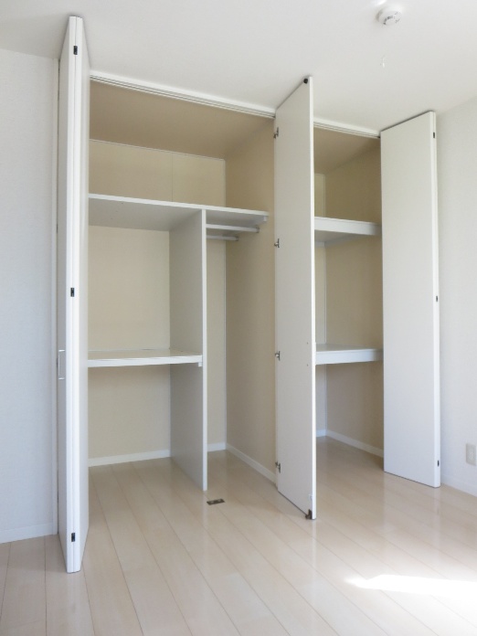 収納　豊富なクロゼット