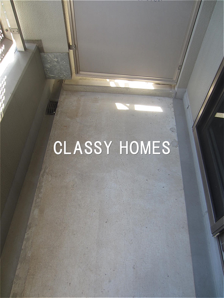 バルコニー　2004年竣工アクティ汐留：バルコニー