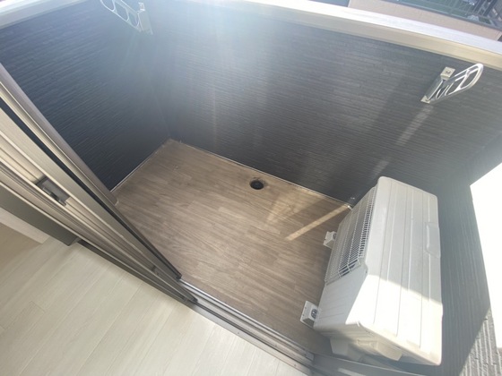 バルコニー　※別部屋の写真です