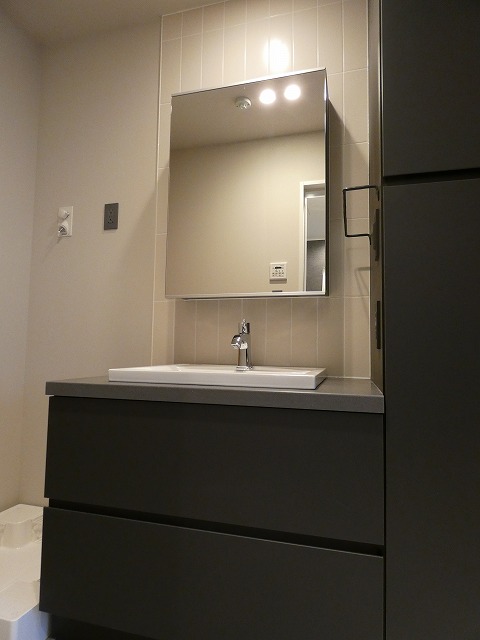 洗面設備　別タイプ部屋　参考写真です