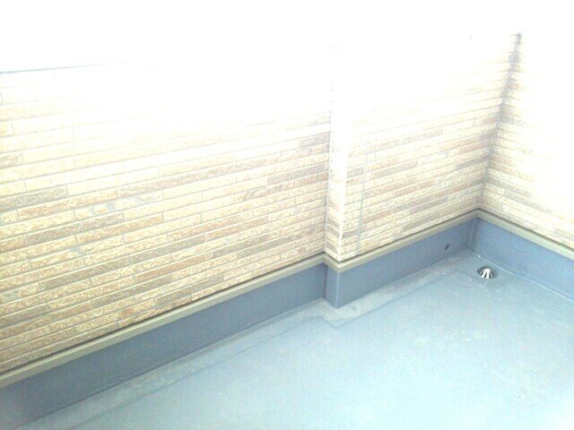 バルコニー　落ち着いた時間を過ごせるバルコニーです