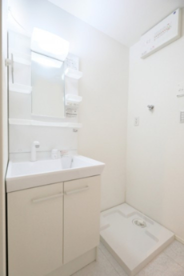 洗面設備　同シリーズ施工イメージ