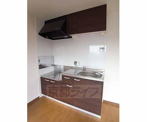 キッチン　ガスコンロ設置可です。