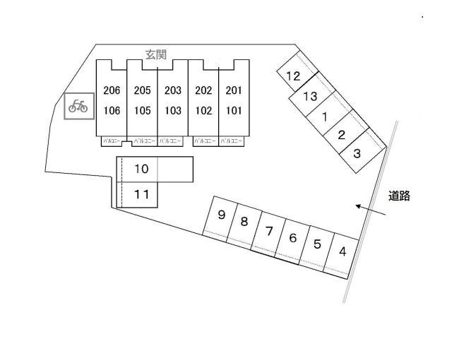 駐車場　駐車場