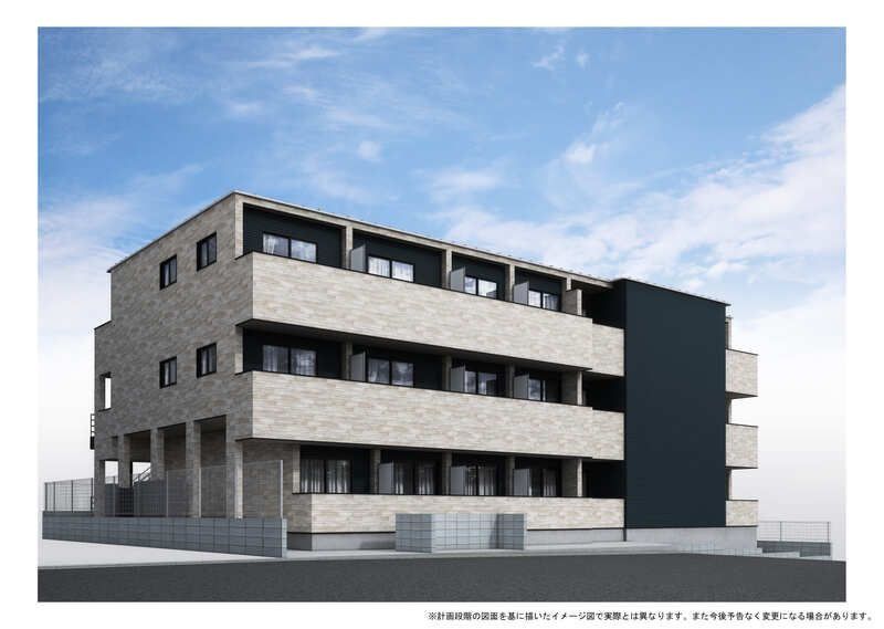 建物外観　完成パース