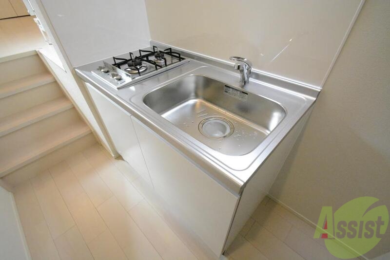 キッチン　２口ガスコンロです