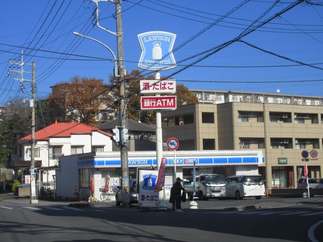 コンビニ　ローソン 稲毛作草部店（コンビニ）まで695m