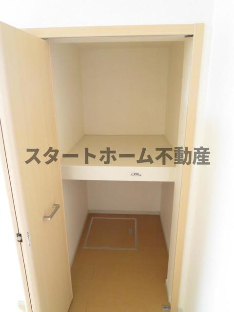 収納　収納があります