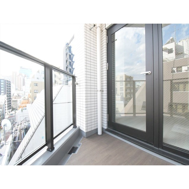 バルコニー　落ち着いた時間を過ごせるバルコニーです