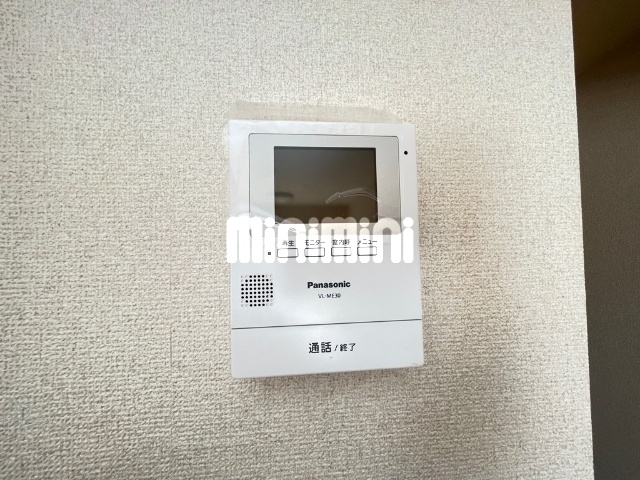 セキュリティ　モニター付きインターホン