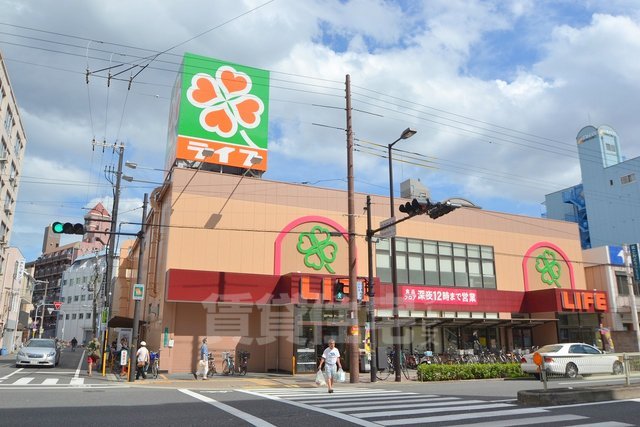 スーパー　ライフ　都島高倉店（スーパー）まで92m