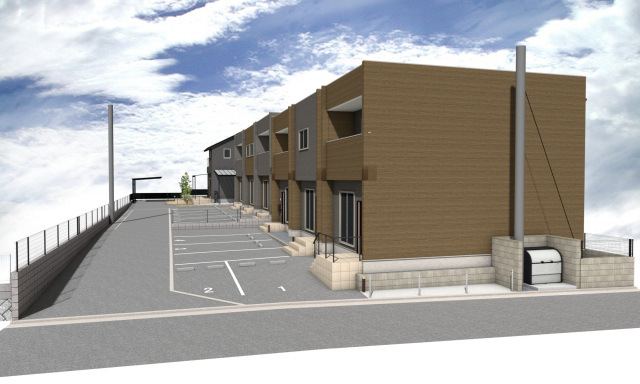 建物外観　完成イメージ