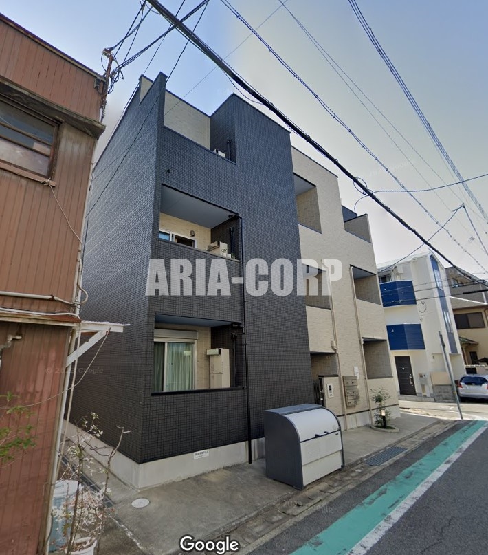 建物外観　2018年完成、大手ハウスメーカー施工デザイナーズアパート！