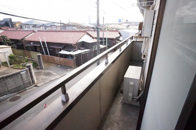 バルコニー　落ち着いた時間を過ごせるバルコニーです