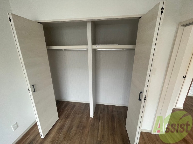 収納　収納もバッチリあるのでお部屋が片付きますよ！