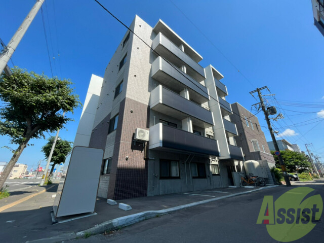 建物外観　札幌市北区麻生町「ラフィナート麻生」