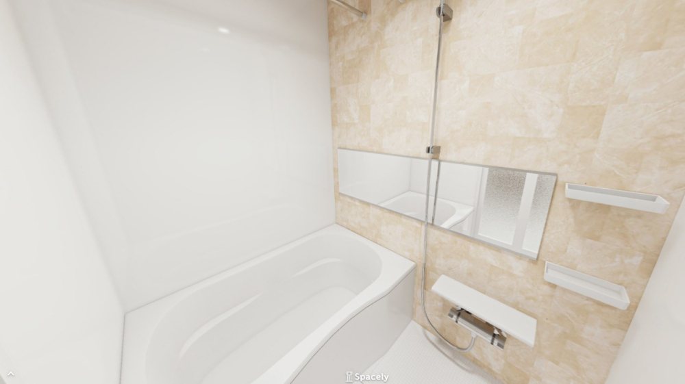 バス・シャワールーム　イメージパースのため実際とは異なります