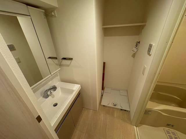 洗面設備　洗面所です