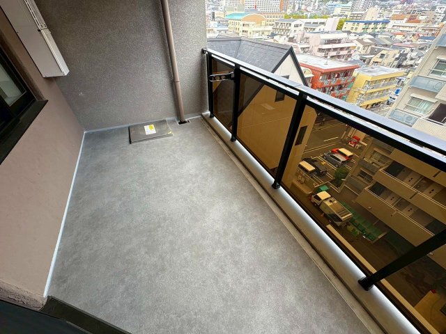 バルコニー　落ち着いた時間を過ごせるバルコニーです