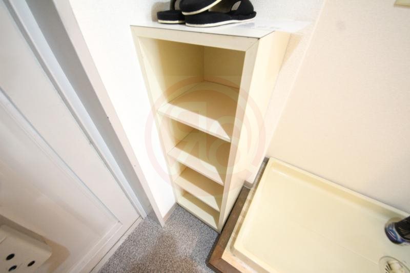 収納　たっぷりとした収納スペースです