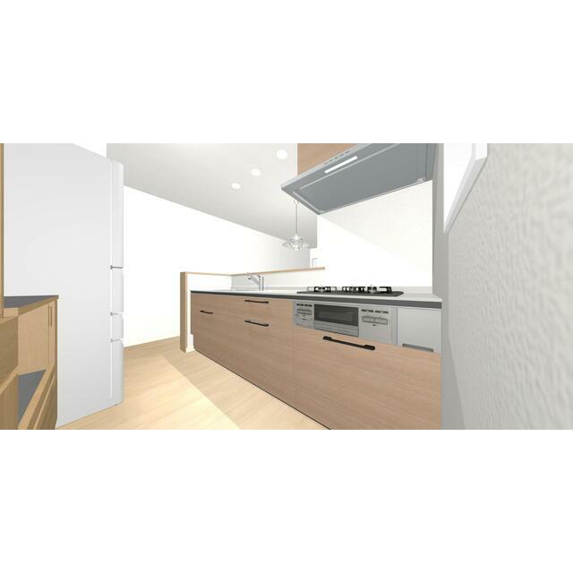 キッチン　イメージパースです