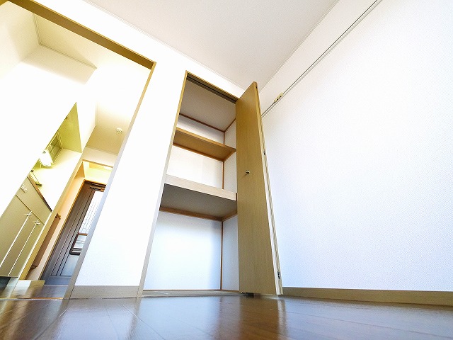 収納　大きなスペースがあり、収納には困りません