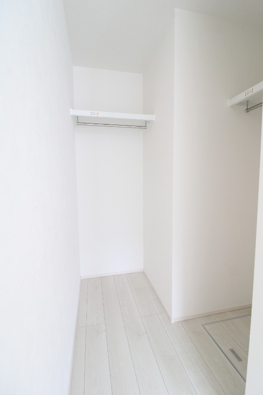収納　※建築中の写真です