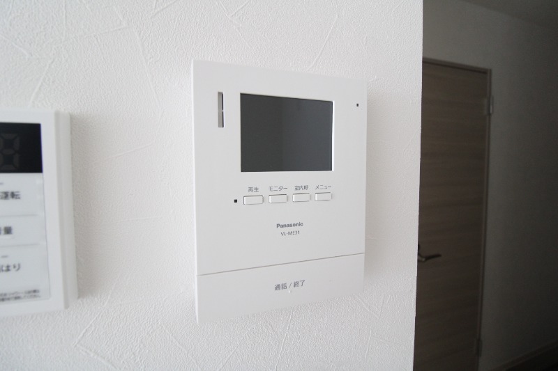 セキュリティ　※建築中の写真です