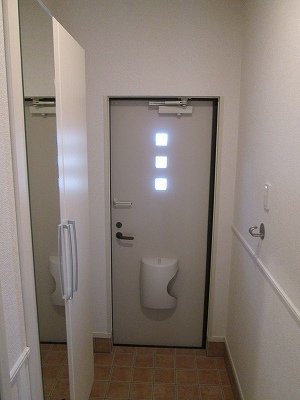 玄関　シューズボックス付きの玄関です★