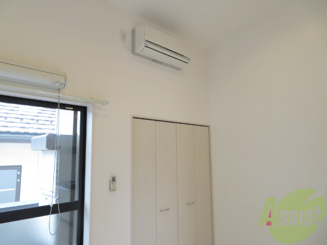 その他設備　エアコンが付いているので、入居日から快適に過ごせます