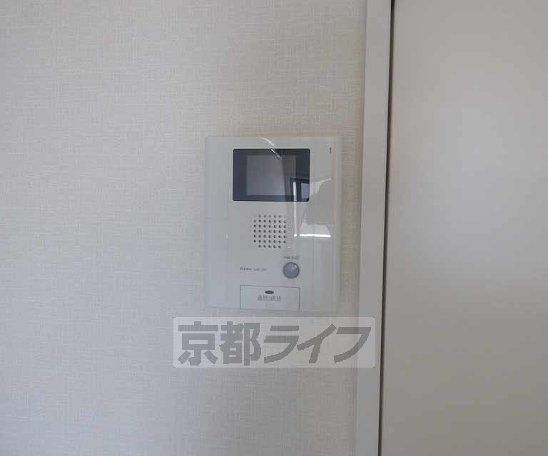 セキュリティ　来客も安心です。