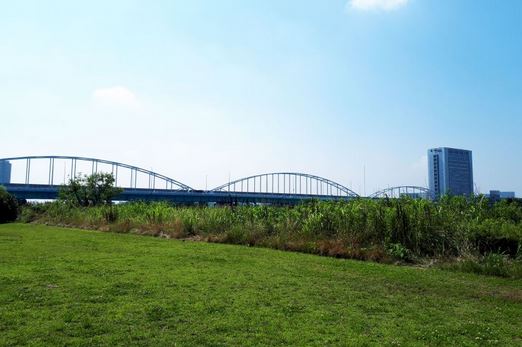 公園　多摩川大橋緑地（公園）まで1336m