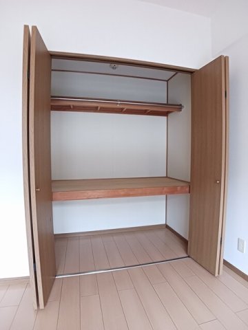 収納　十分な収納スペースがあります