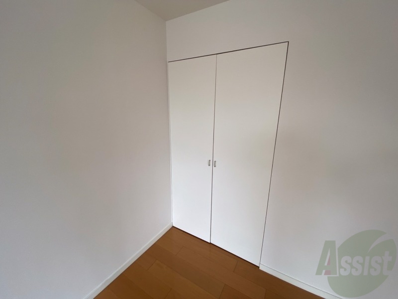 収納　寝室の収納です。部屋がすっきり片付きます。