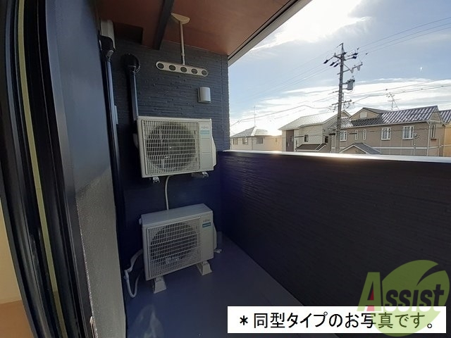 バルコニー　写真はイメージです。