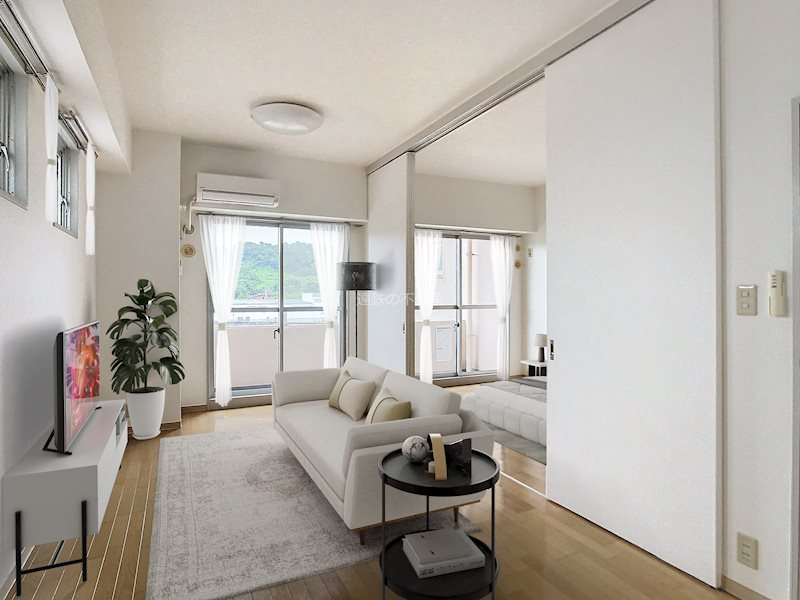 建物外観　家具家電はイメージになります。
