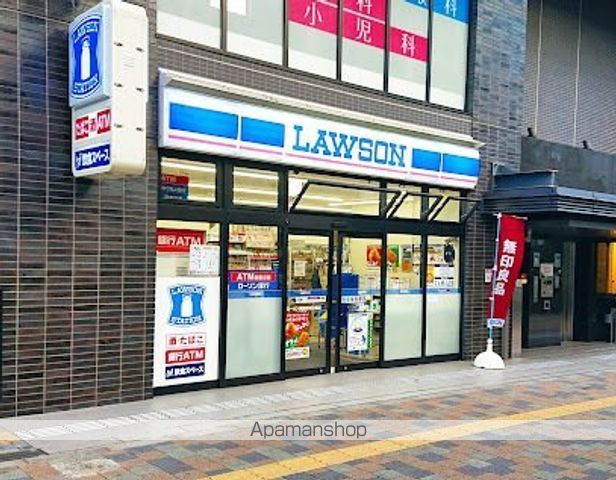 コンビニ　ローソン東新宿明治通店（コンビニ）まで480m