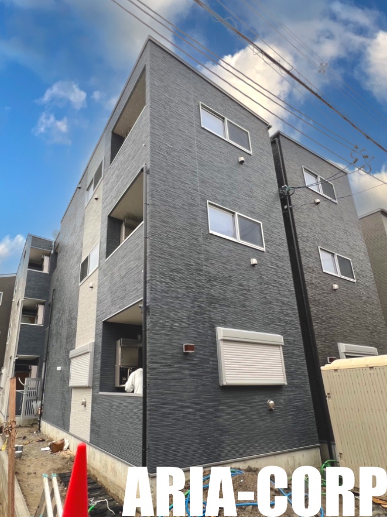 建物外観　2024年完成、大手ハウスメーカー施工デザイナーズアパート！