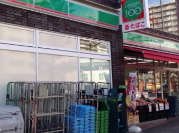 コンビニ　ローソンストア100東大島店（コンビニ）まで281m