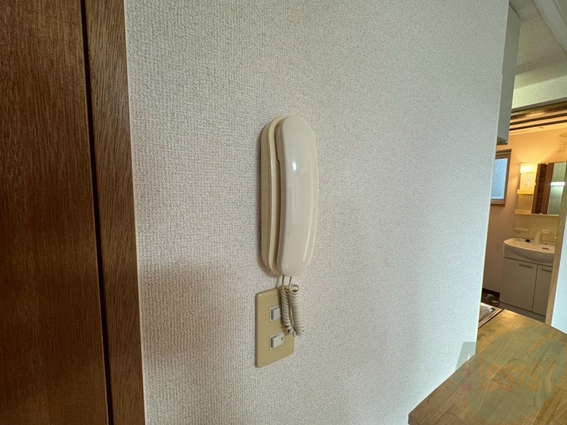セキュリティ　インターホンは通話ができるので急な訪問があっても安心です