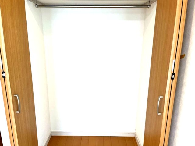 収納　たっぷりとした収納スペースです