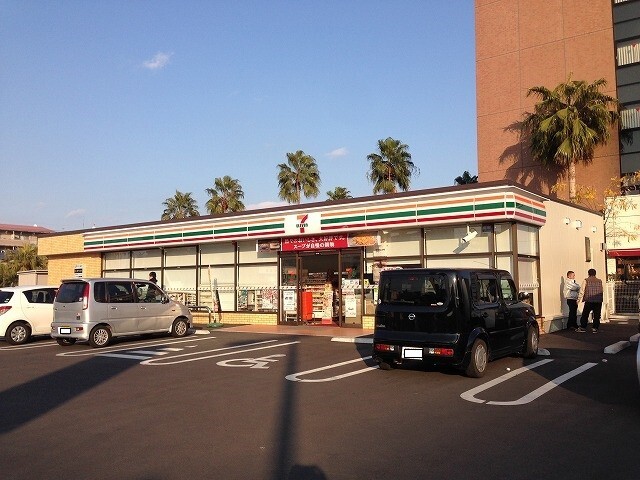 コンビニ　セブンイレブン宮崎駅東２丁目店（コンビニ）まで419m
