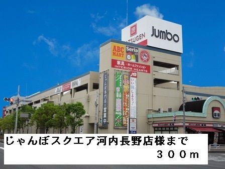 ショッピングセンター　じゃんぼスクエア河内長野店様（ショッピングセンター）まで300m