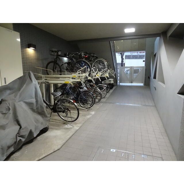 駐車場　駐輪場です。