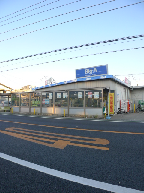 スーパー　ビッグエー越谷赤山店（スーパー）まで318m