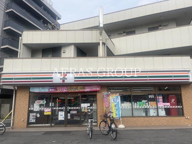 コンビニ　セブン-イレブン 大田区仲糀谷店（コンビニ）まで33m